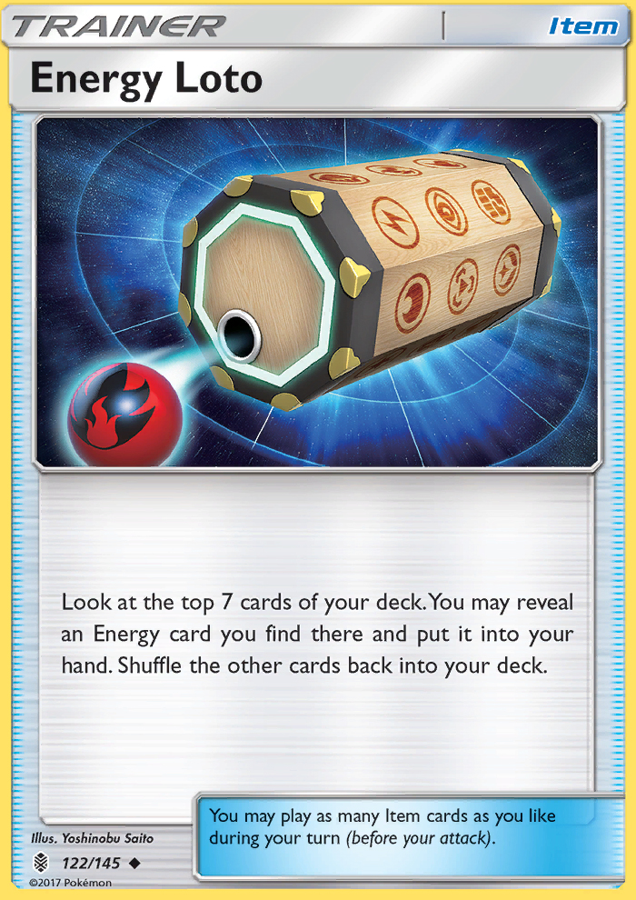 Energy Loto - Pokémon TCG Card