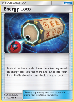 Energy Loto - pokemon TCG Card