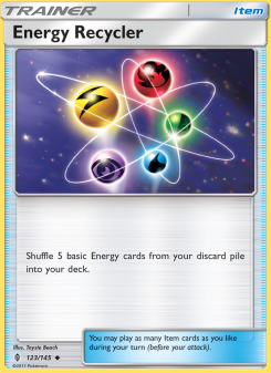 Energy Recycler - pokemon TCG Card