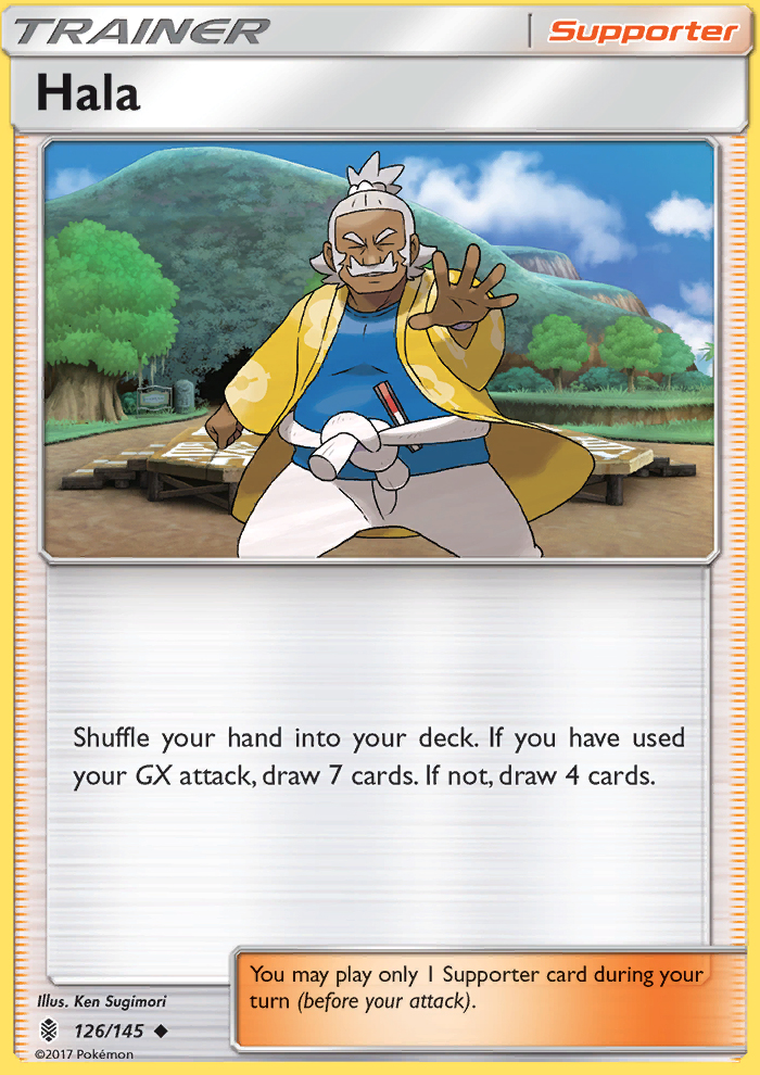 Hala - Pokémon TCG Card