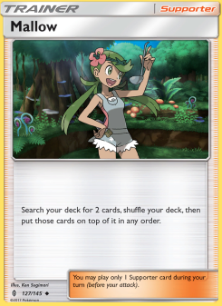 Mallow - pokemon TCG Card