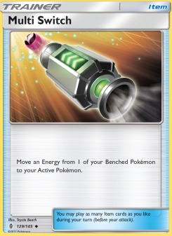 Multi Switch - pokemon TCG Card