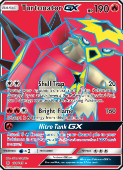 Turtonator GX - pokemon TCG Card