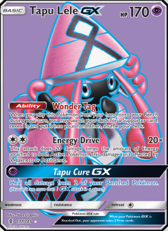 Tapu Lele GX - pokemon TCG Card