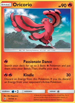 Oricorio - pokemon TCG Card