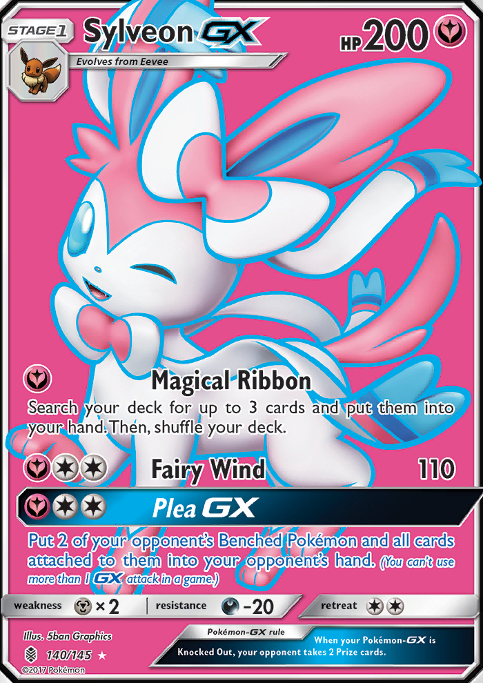 Sylveon GX - Pokémon TCG Card