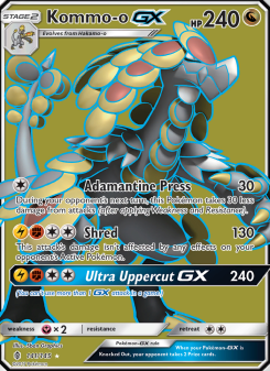 Kommo-o GX - pokemon TCG Card