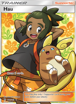 Hau - pokemon TCG Card