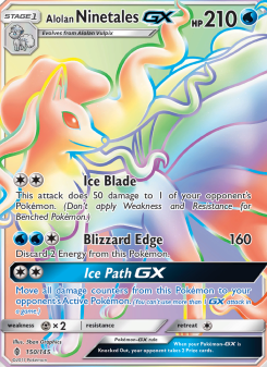 Alolan Ninetales GX - pokemon TCG Card