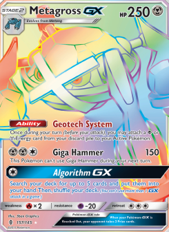 Metagross GX - pokemon TCG Card