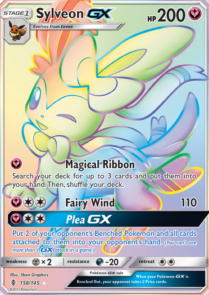 Sylveon GX - Pokémon TCG Card
