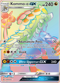 Kommo-o GX - pokemon TCG Card