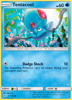 Tentacool - pokemon TCG Card