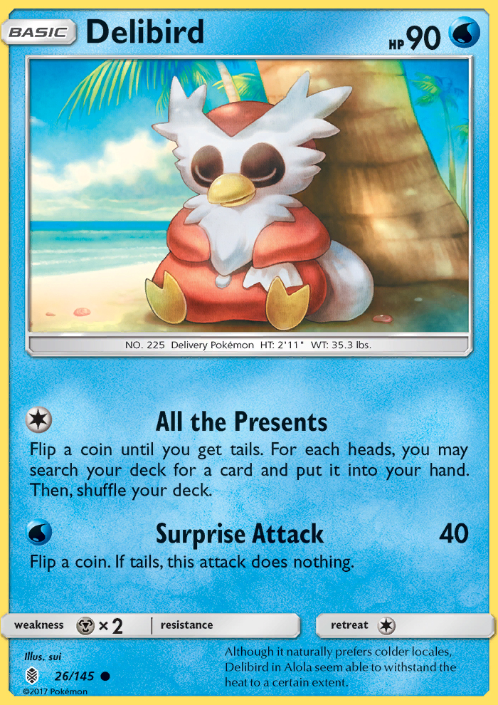Delibird - Pokémon TCG Card