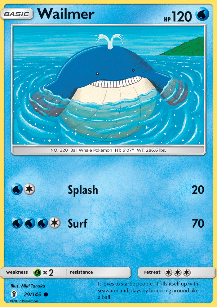 Wailmer - Pokémon TCG Card