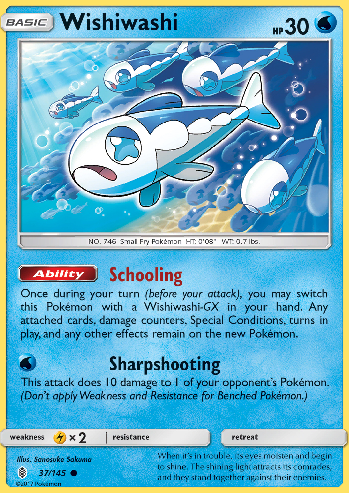 Wishiwashi - Pokémon TCG Card