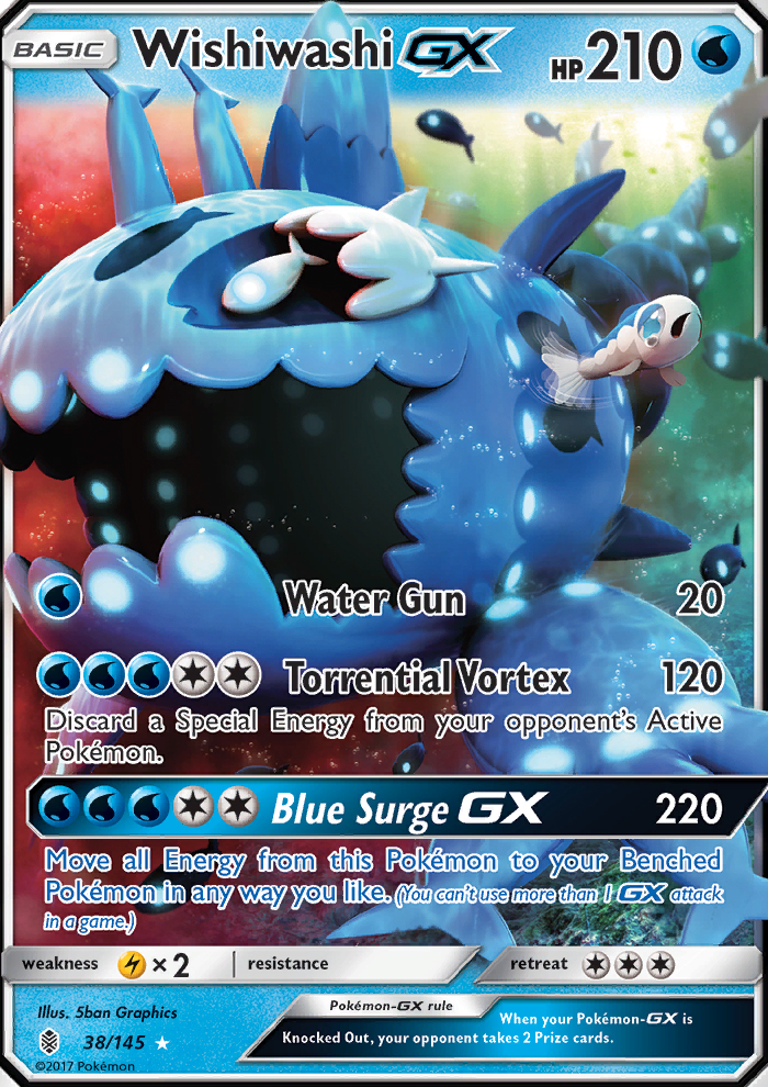 Wishiwashi GX - Pokémon TCG Card