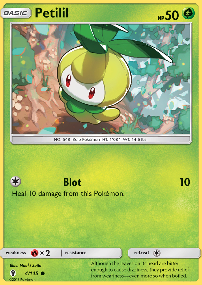 Petilil - Pokémon TCG Card
