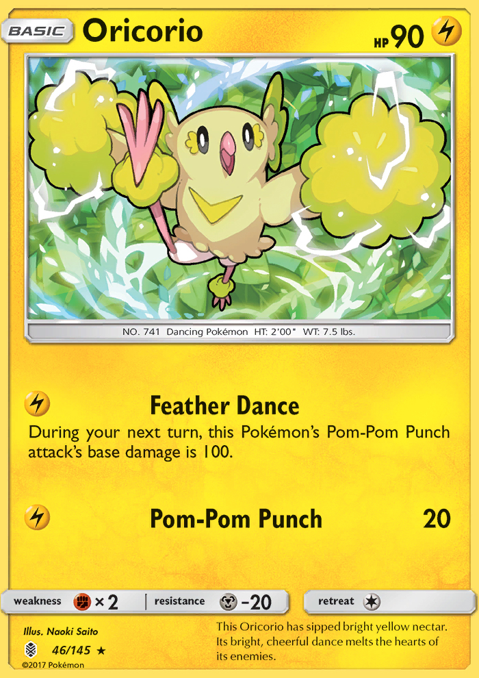 Oricorio - Pokémon TCG Card