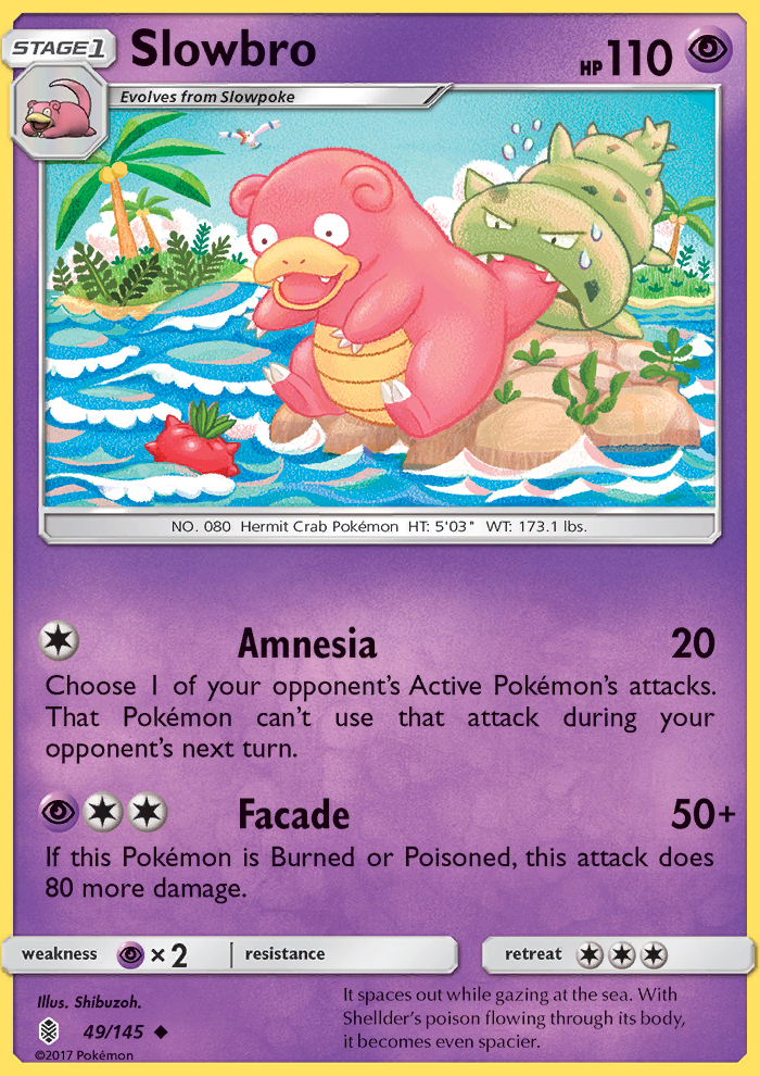 Slowbro - Pokémon TCG Card