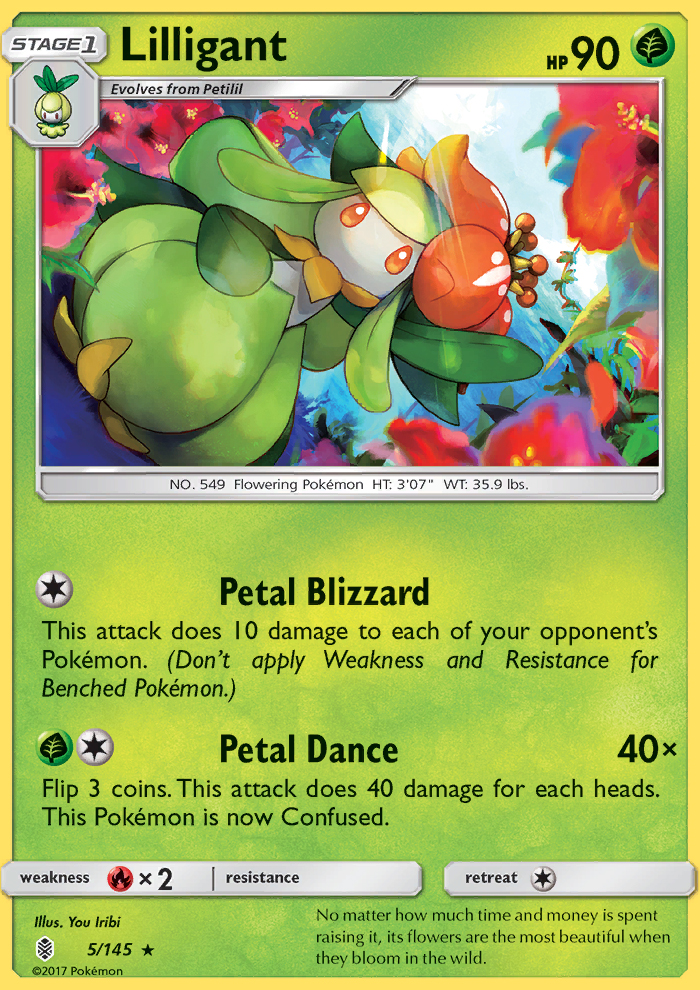 Lilligant - Pokémon TCG Card