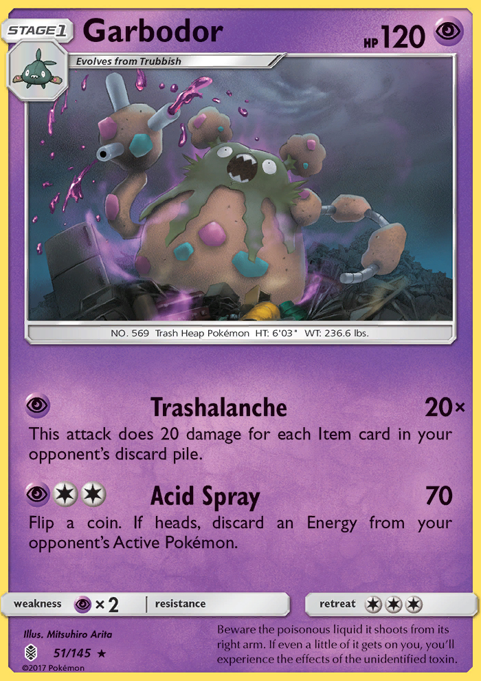 Garbodor - Pokémon TCG Card