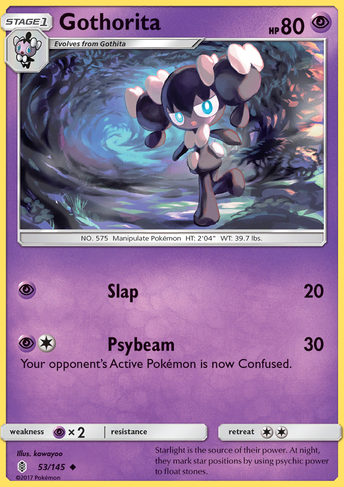 Gothorita - Pokémon TCG Card