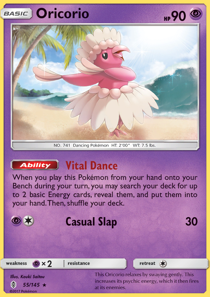 Oricorio - Pokémon TCG Card