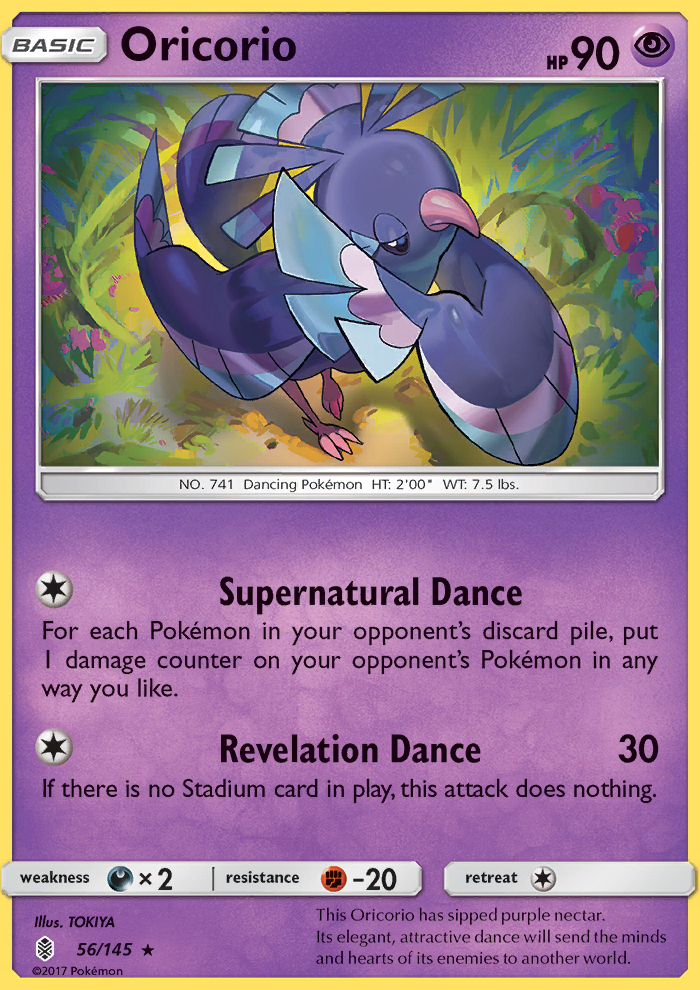 Oricorio - Pokémon TCG Card