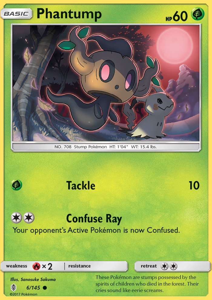 Phantump - Pokémon TCG Card