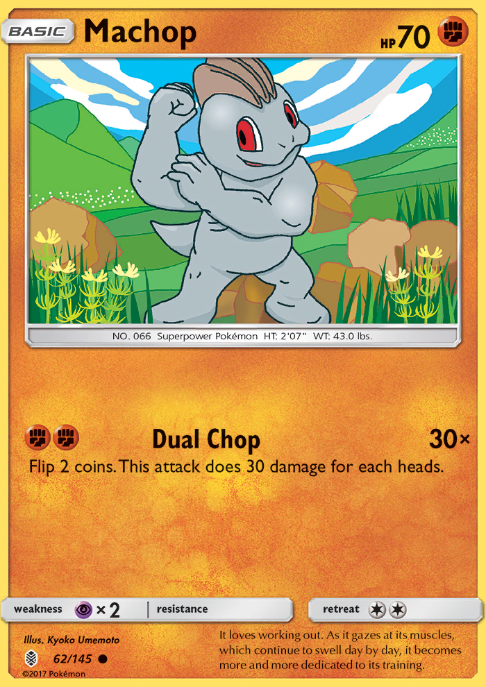 Machop - Pokémon TCG Card