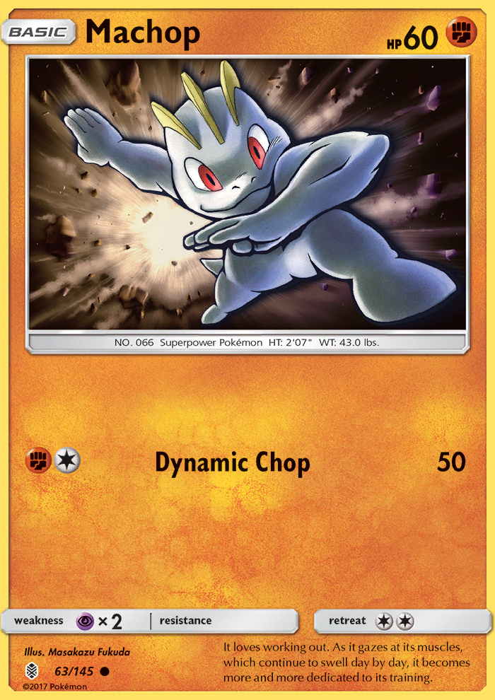 Machop - Pokémon TCG Card