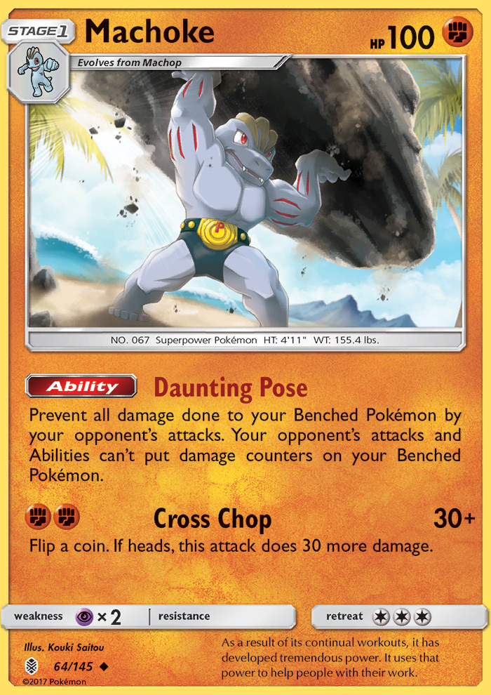 Machoke - Pokémon TCG Card