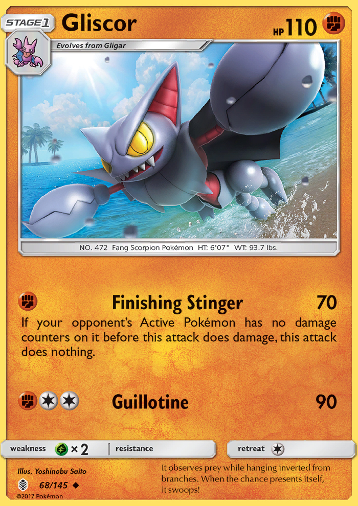 Gliscor - Pokémon TCG Card