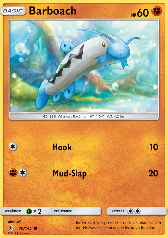 Barboach - Pokémon TCG Card