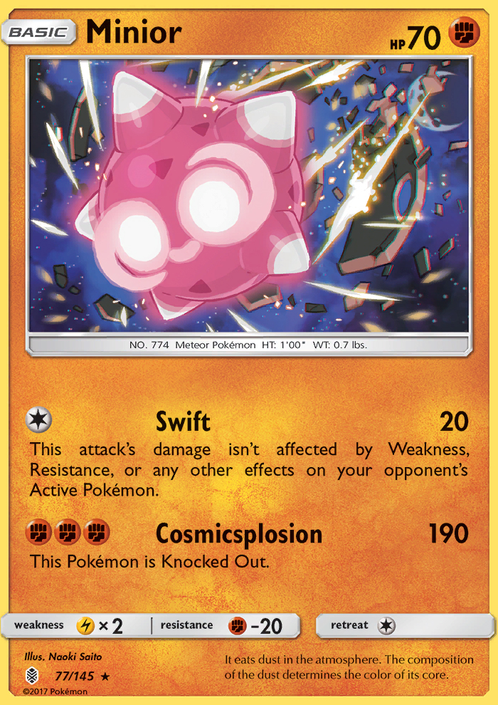 Minior - Pokémon TCG Card