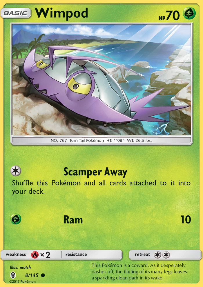 Wimpod - Pokémon TCG Card