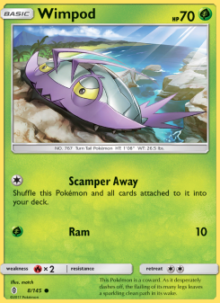 Wimpod - pokemon TCG Card