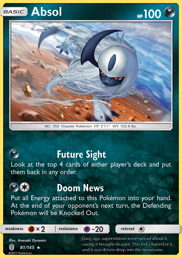 Absol - Pokémon TCG Card