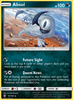 Absol - pokemon TCG Card