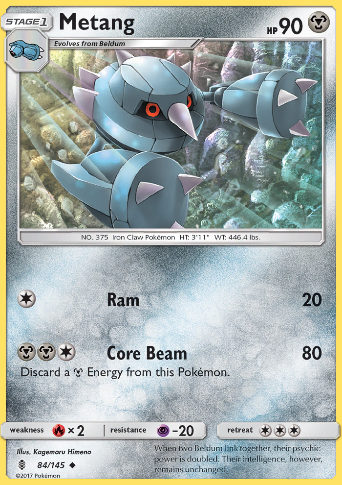 Metang - Pokémon TCG Card