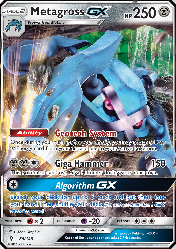 Metagross GX - Pokémon TCG Card