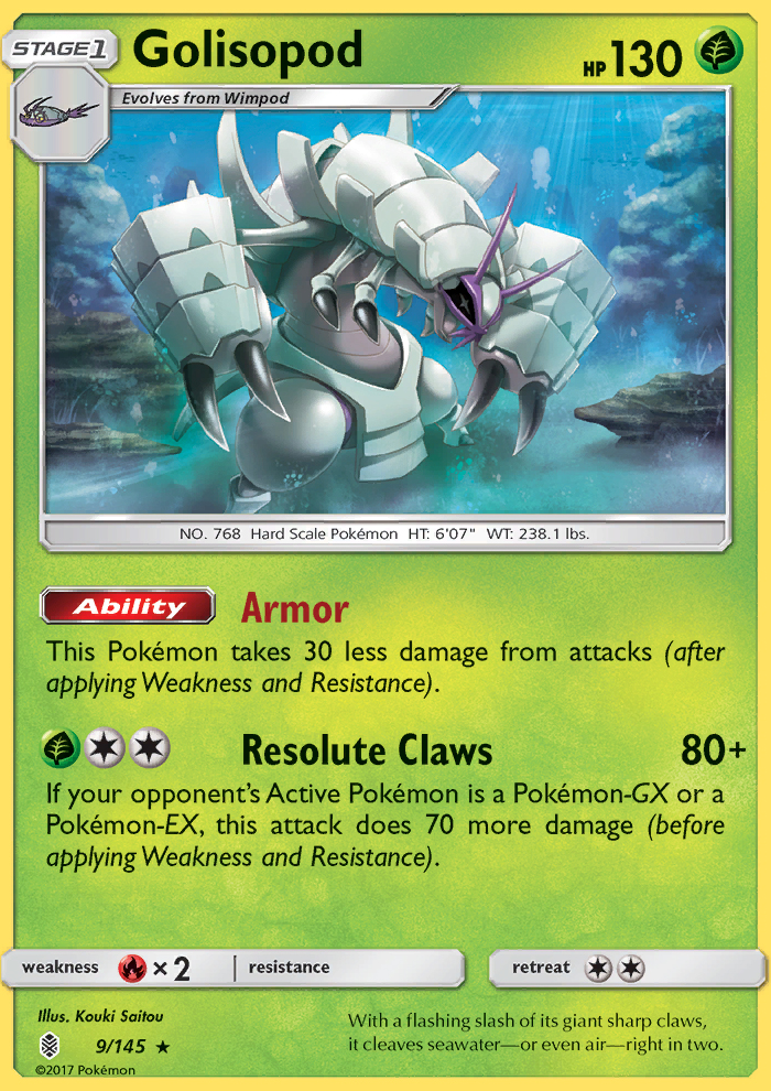 Golisopod - Pokémon TCG Card