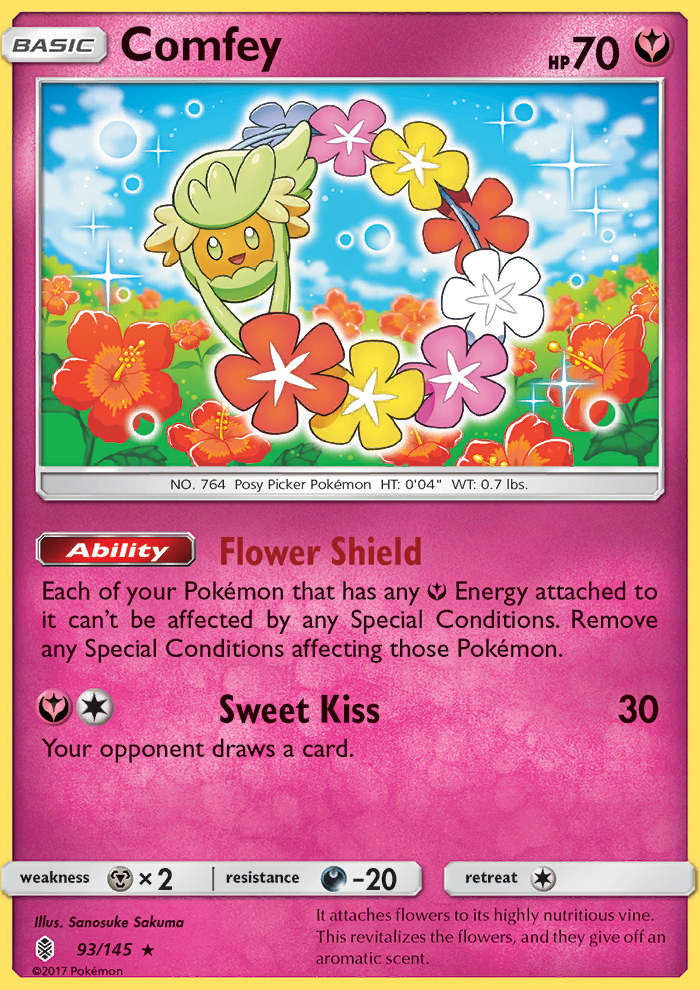 Comfey - Pokémon TCG Card