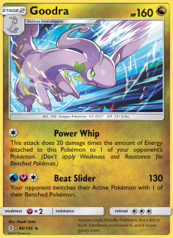 Goodra - pokemon TCG Card