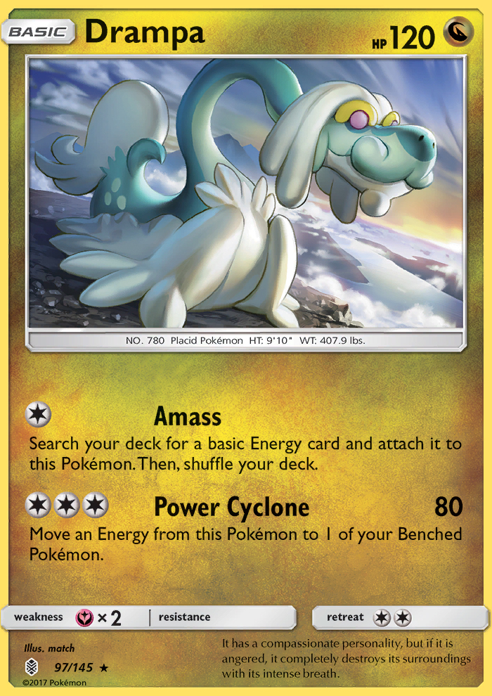 Drampa - Pokémon TCG Card