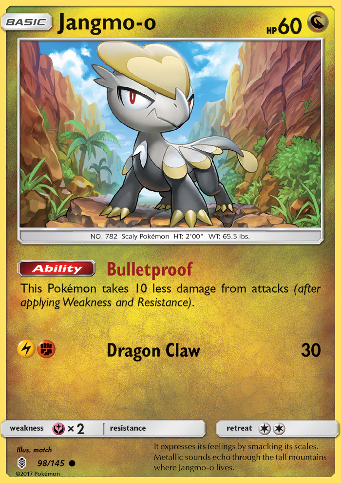 Jangmo-o - Pokémon TCG Card
