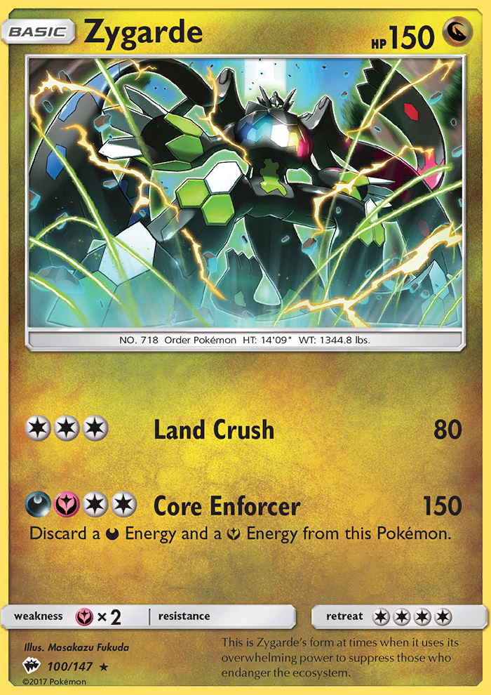 Zygarde - Pokémon TCG Card