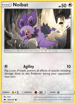 Noibat - pokemon TCG Card