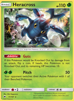 Heracross - pokemon TCG Card